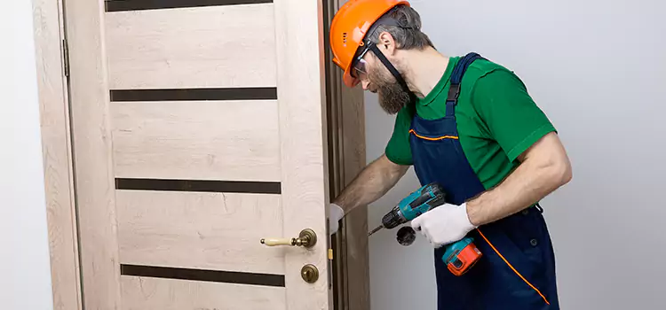 Replace Internal Door Handle with Lock Coram